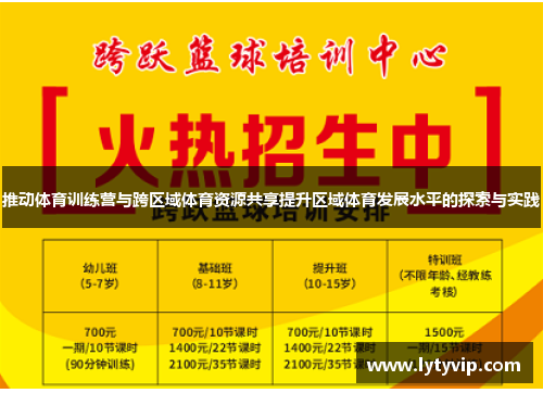 推动体育训练营与跨区域体育资源共享提升区域体育发展水平的探索与实践